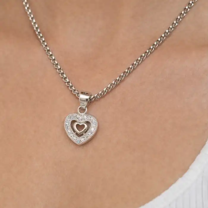 Gyary Triple Heart Pendant