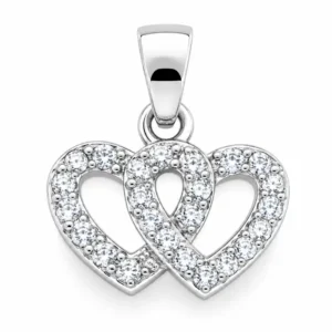 Gyary Double Heart Pendant