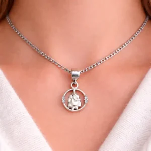 Gyary Sterling Silver Lord Ganesha Pendant