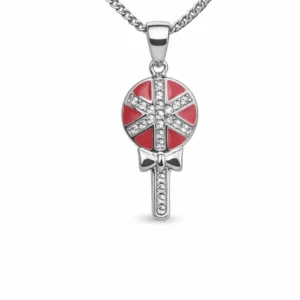 Gyary Pink Candy Lollipop Pendant