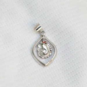 Gyary Sterling Silver Lord Ganesha Pendant