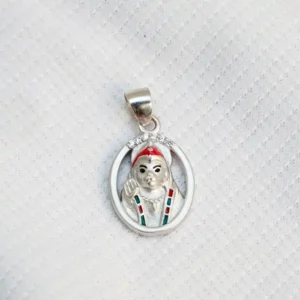 Gyary Sterling Silver Lord Hanuman Pendant