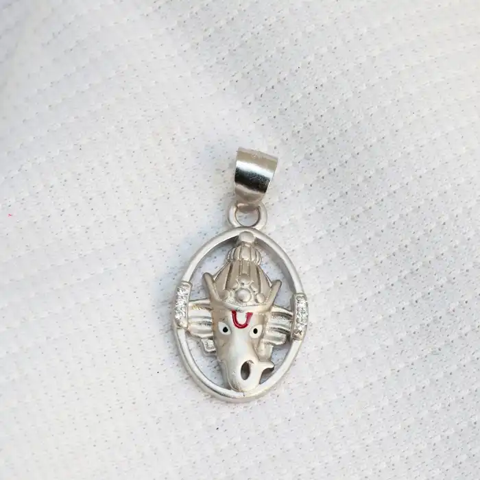 Gyary Sterling Silver Lord Ganesha Pendant