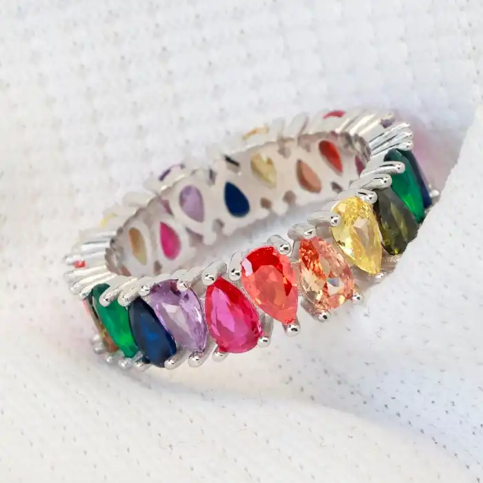 Gyary Rainbow Luxe Eternity Ring