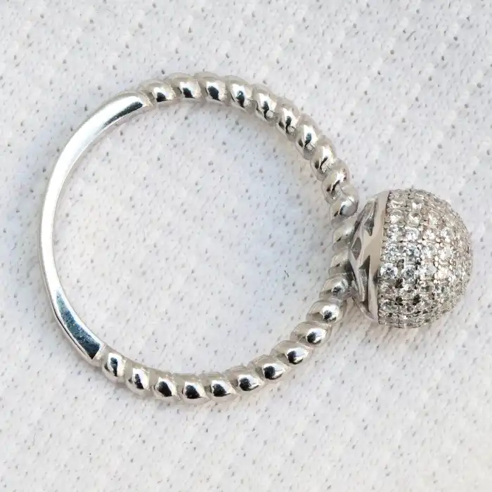 Gyary Celestial Spark Dome Ring