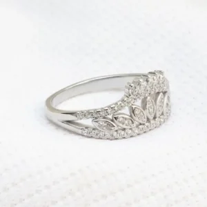 Gyary Silver Tiara Ring