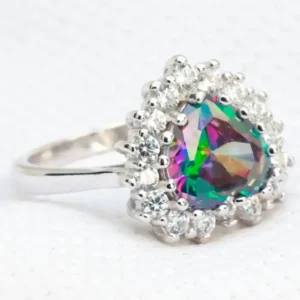 Gyary Mystic Prism Heart Ring