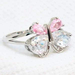 Gyary Blush Butterfly Spark Ring