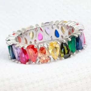 Gyary Rainbow Luxe Eternity Ring