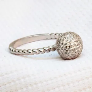 Gyary Celestial Spark Dome Ring