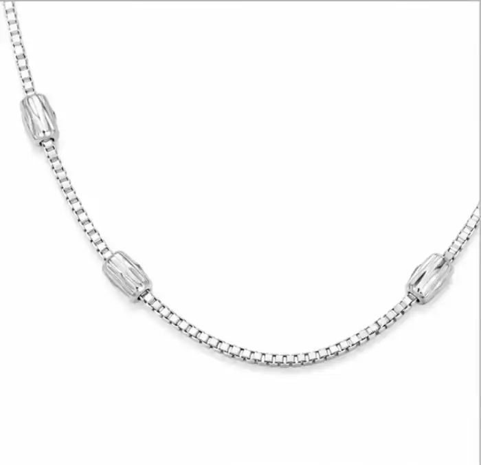 Gyary Aurora Beaded Box Chain for Women