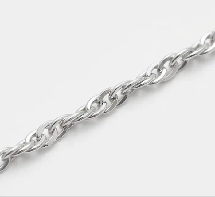 Gyary Essential Silver Rope Chain for Women