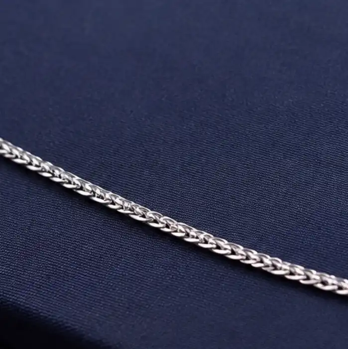 Gyary Classic Curb Silver Chain for Women