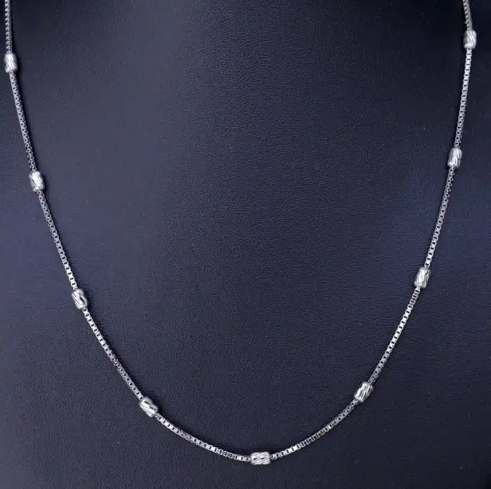 Gyary Aurora Beaded Box Chain for Women