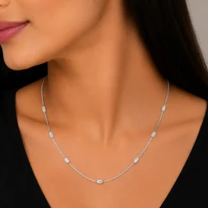 Gyary Aurora Beaded Box Chain for Women