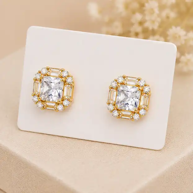 Gyary Royal Radiance Stud Earrings