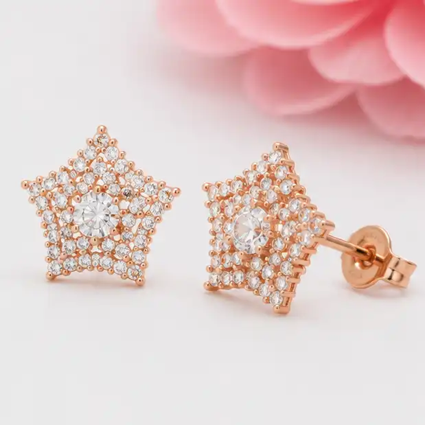 Gyary Starlight Sparkle Stud Earrings
