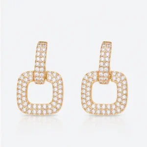 Gyary Luxe Link Stud Earrings