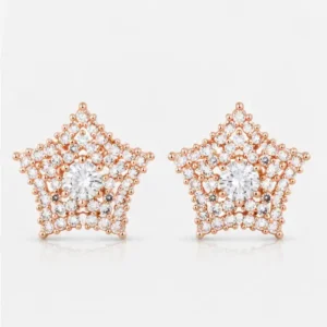 Gyary Starlight Sparkle Stud Earrings