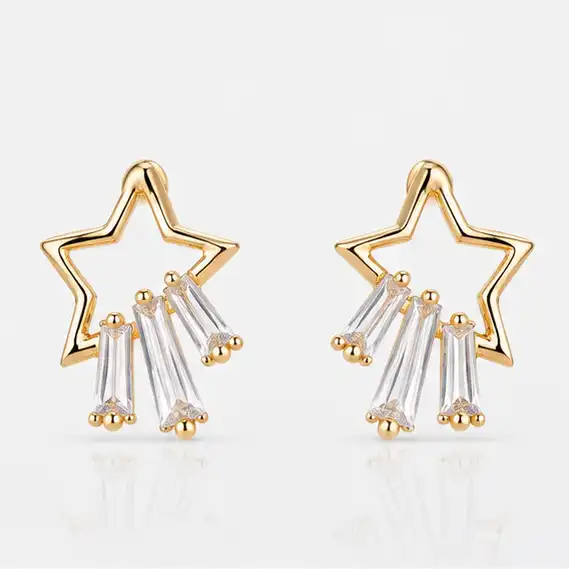 Gyary Shooting Star Stud Earrings