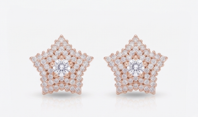 Gyary Starlight Sparkle Stud Earrings