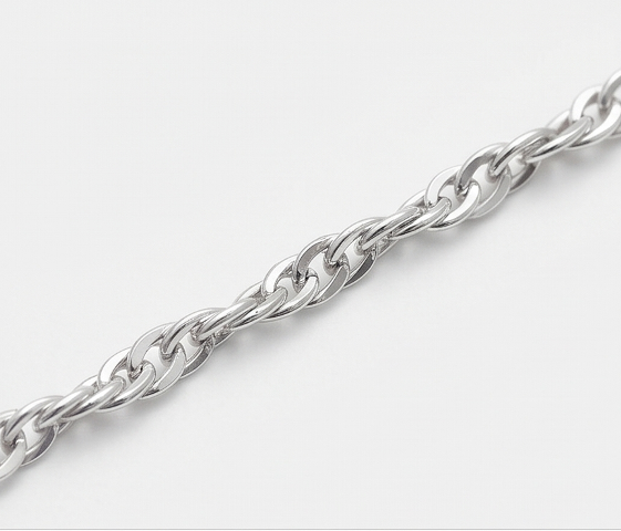 Gyary Essential Silver Rope Chain for Women