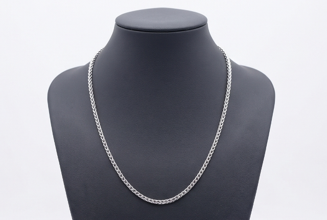 Gyary Classic Curb Silver Chain for Women