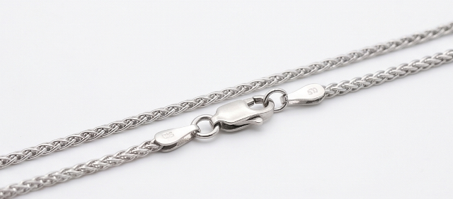 Gyary Classic Curb Silver Chain for Women