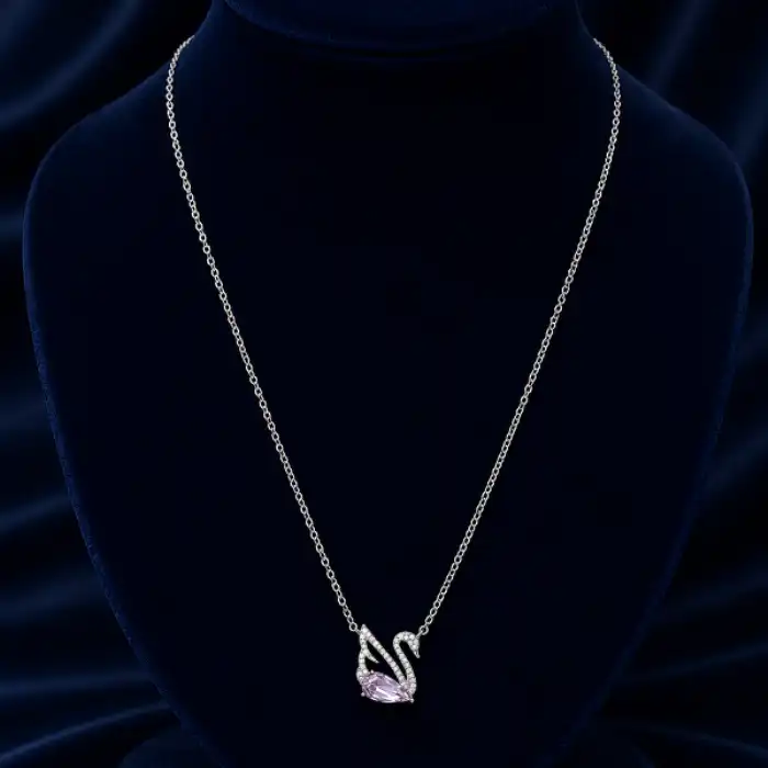 Gyary Swan Grace Pendant Necklace