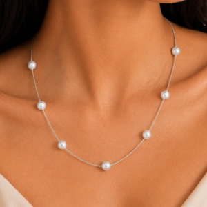 Gyary Pearl Aura Necklace