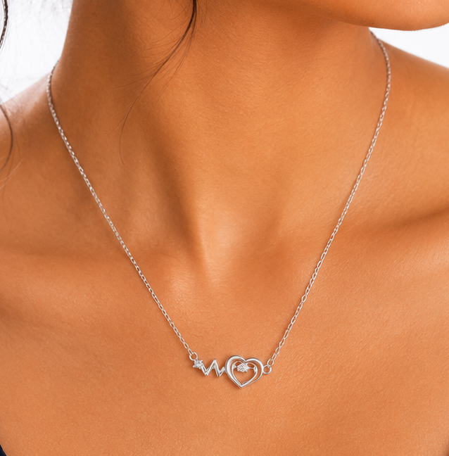 Gyary Heartbeat Love Necklace