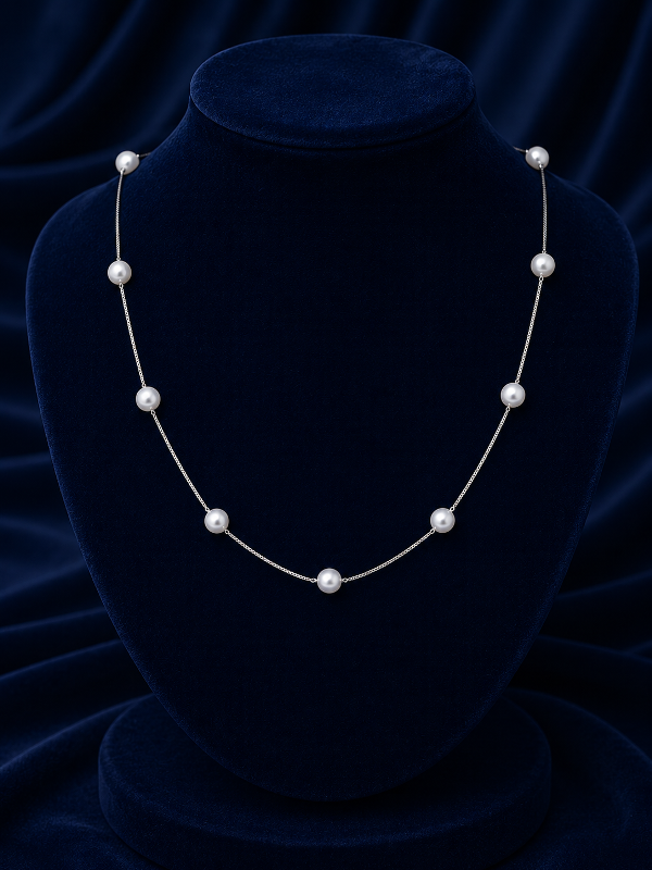 Gyary Pearl Aura Necklace