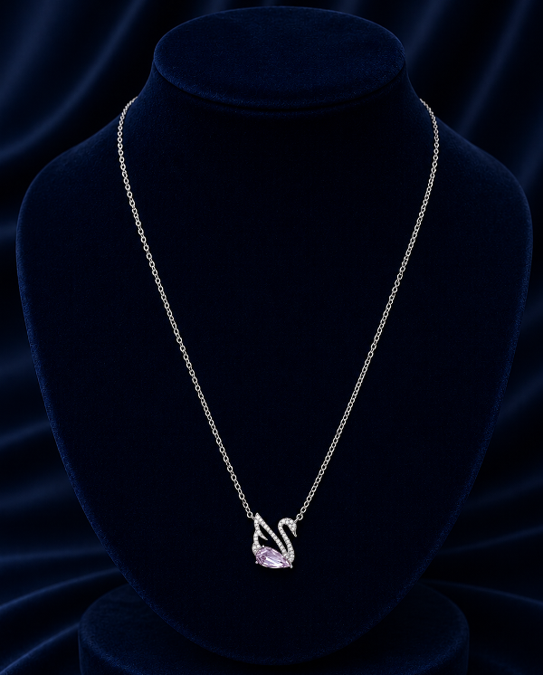 Gyary Swan Grace Pendant Necklace