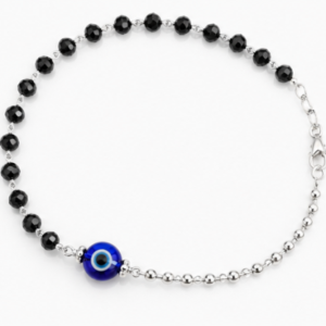 925 Sterling Silver Evil Eye Bracelet